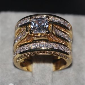 Engagement Wedding band Ring Set Princes